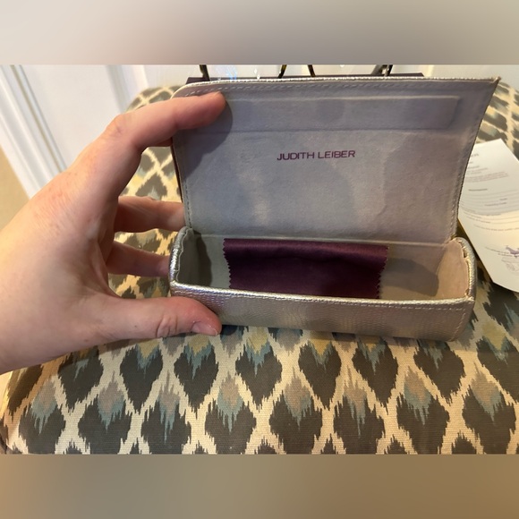 EUC Judith Leiber JL1657 02 Green Tortoise Cat Eye Eyeglasses Frame 54-17-140 - Picture 11 of 11